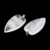 Natural Quartz Crystal Rock Crystal Pendants G-Q601-47I-2