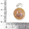 Handmade Lampwork Pendants LAMP-Q005-07-4