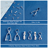 Brass Ice Pick Pinch Bails DIY-PH0024-46-4