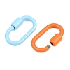 Spray Painted Alloy Locking Carabiner AL-CBAA02B-04-2
