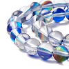 Synthetic Moonstone Beads Strands G-E573-02B-27-4