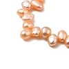 Natural Cultured Freshwater Pearl Beads Strands PEAR-I007-03B-01C-4
