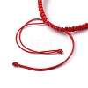 Unisex Adjustable Nylon Thread Braided Bead Bracelets BJEW-JB05422-02-3
