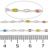 Brass Dapped Chains AJEW-Q153-03P-08-2