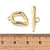 Brass Toggle Clasps KK-H480-04G-4