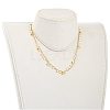 Brass Curb Chains Jewelry Set SJEW-JS01123-7