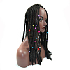 Iron Dreadlocks Beads Hair Decoration IFIN-S696-04G-1-3