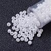 12/0 Grade A Ceylon Round Glass Seed Beads X-SEED-A022-FC12-141-1
