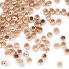 Brass Crimp Beads KK-S509-01RS-01-1