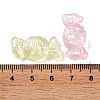Luminous Transparent Acrylic Beads OACR-G033-06C-4