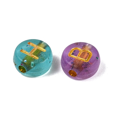 Transparent Acrylic Beads TACR-Q013-02C-M-1