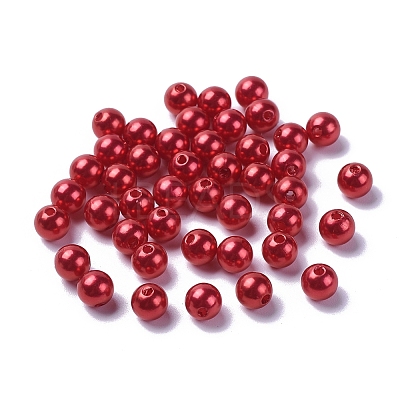 Imitation Pearl Acrylic Beads PL610-13-1