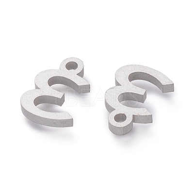 Tarnish Resistant 304 Stainless Steel Pendants STAS-A045-11P-1