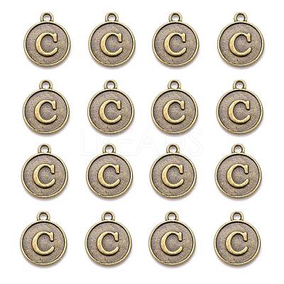 Alloy Pendant Cabochon Settings PALLOY-N156-01C-AB-1