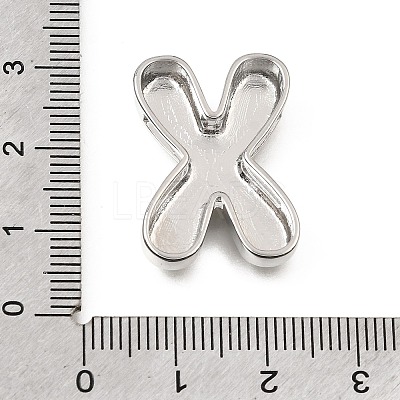 Brass Slide Charms KK-Z163-01P-X-1