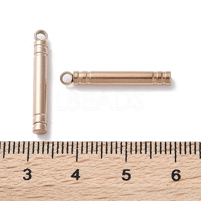 304 Stainless Steel Pendants STAS-Z062-01RG-1