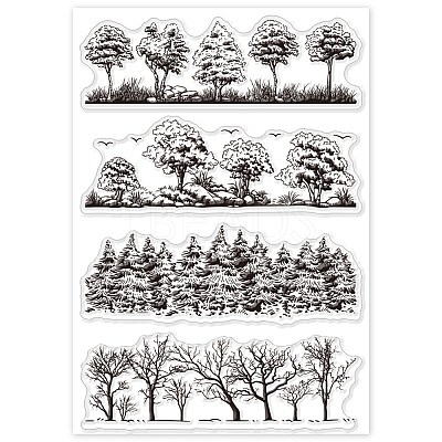 Custom PVC Plastic Clear Stamps DIY-WH0448-0356-1