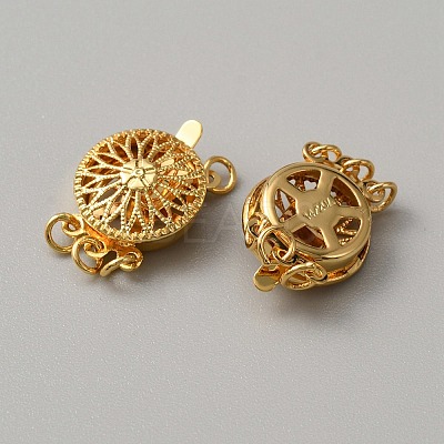 Brass Box Clasps LS-KK-WH0079-16C-G-1