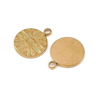 304 Stainless Steel Pendants STAS-I363-09G-1