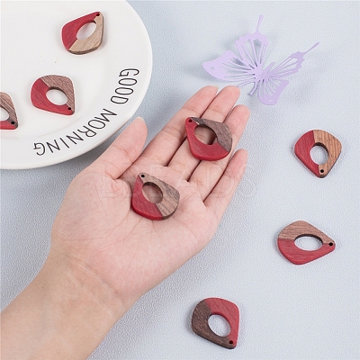 Resin & Wood Pendants RESI-OL0001-01-1
