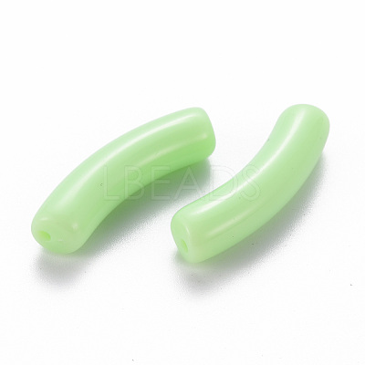 Opaque Acrylic Beads MACR-S372-002B-S028-1