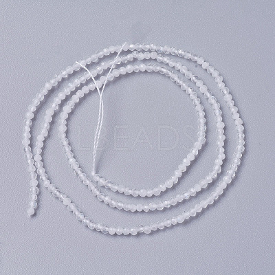 Natural Rainbow Moonstone Beads Strands G-F596-14-2mm-1