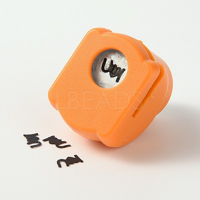 Mini Plastic Craft Punch Sets for Scrapbooking & Paper Crafts AJEW-F003-15-1
