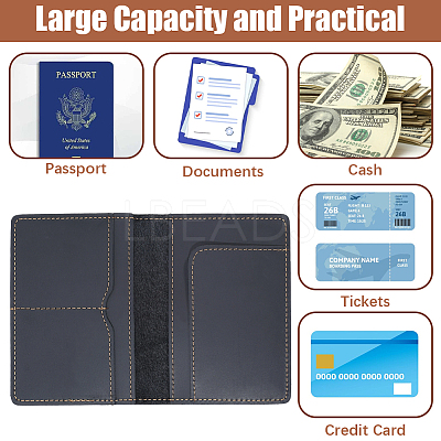 Cowhide Passport Protector Covers OFST-WH20007-024D-1