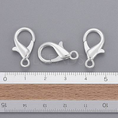 Zinc Alloy Lobster Claw Clasps E107-S-1