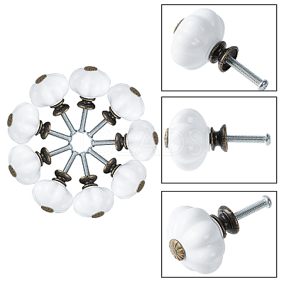 Acrylic Drawer Knobs FIND-WH0066-07-1