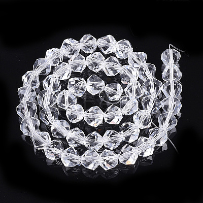 Glass Beads Strands X-GLAA-T006-06B-04-1