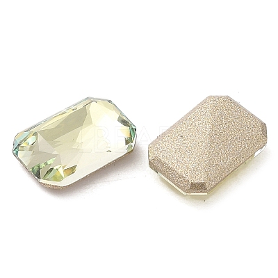 Glass Rhinestone Cabochons RGLA-P037-04B-D337-1