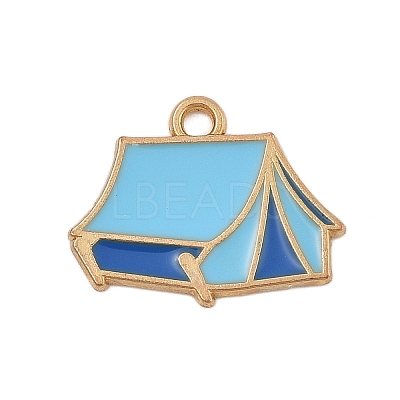 Camping Equipment Series Alloy Enamel Pendants FIND-Z064-04A-1