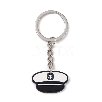 Cartoon PVC Pendant Keychain KEYC-U001-01G-1