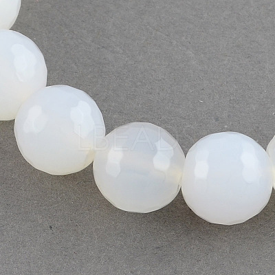 Colored Natural Dyed & Heated Multi-Color Agate Beads Strands G-R177-8mm-12-1