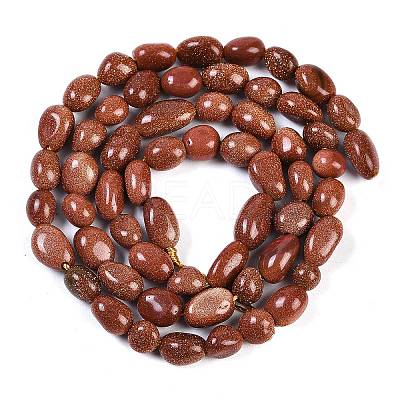 Synthetic Goldstone Beads Strands G-P497-01B-22-1