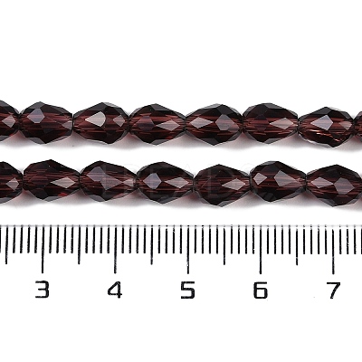 Transparent Glass Beads Strands EGLA-N013-T10mm-D05-1