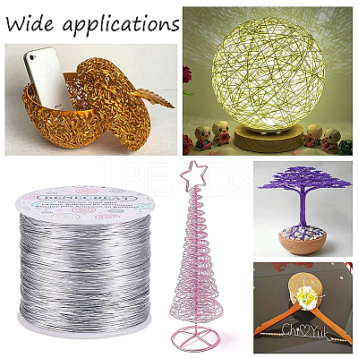 Round Aluminum Wire AW-BC0001-0.8mm-10-1