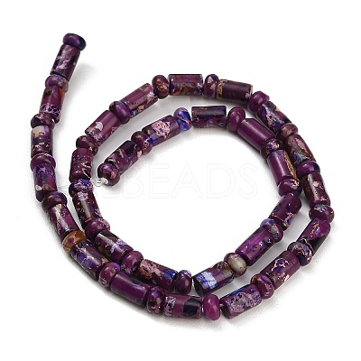 Dyed Synthetic Imperial Jasper Beads Strands GG-CBAA20A-02E-1