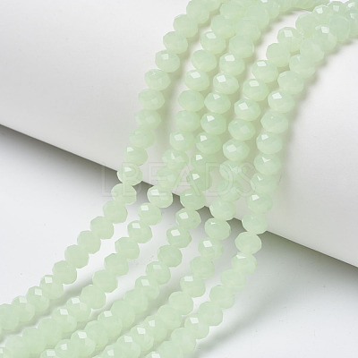 Glass Beads Strands EGLA-A034-J8mm-D-1