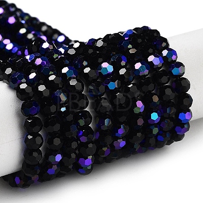 Opaque Glass Beads Strands EGLA-A035-P4mm-L18-1