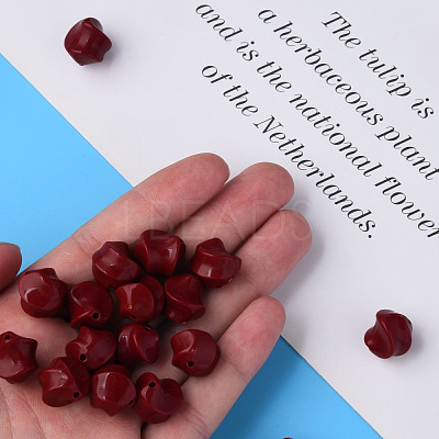 Opaque Acrylic Beads MACR-S373-139-A01-1