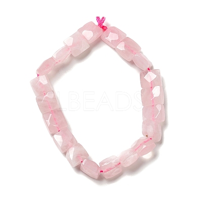 Natural Madagascar Rose Quartz Beads Strands G-G980-11-1