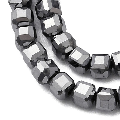 Synthetic Terahertz Stone Beads Strands G-H327-L03-02-1