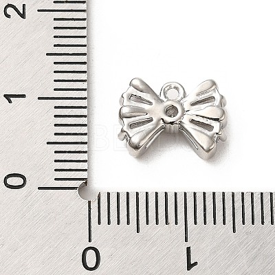 Brass Micro Pave Clear Cubic Zirconia Pendants LS-ZIRC-P113-03P-1