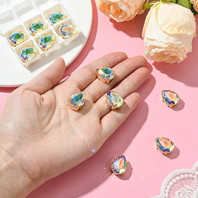 Preciosa&reg MAXIMA Crystal Sew-On Cups X-PRC-SD18-00030-200-G-1