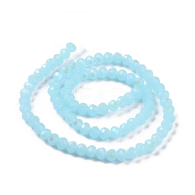 Electroplate Glass Beads Strands LS-EGLA-A034-J10mm-L06-1