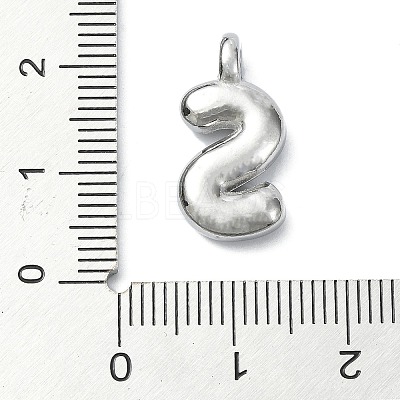 Anti-Tarnish 304 Stainless Steel Pendants LS-STAS-U033-02P-S-1