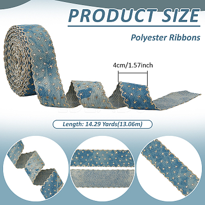 14.285 Yards Polyester Ribbons OCOR-BC0009-28A-1