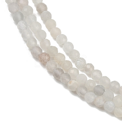 Natural White Moonstone Beads Strands G-D304-01-2.5mm-1